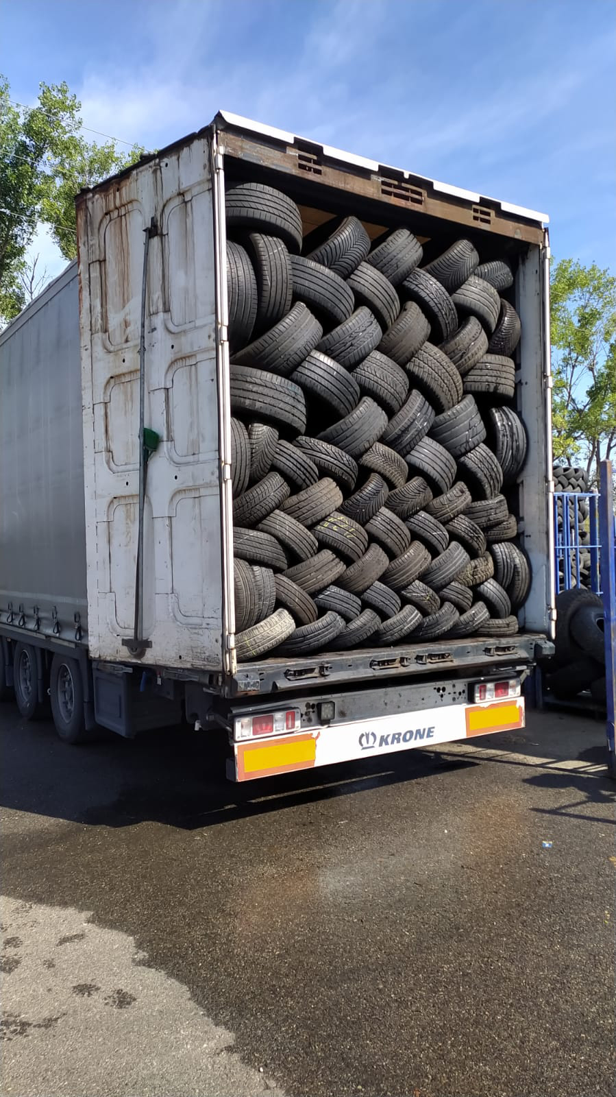 Truck at loading dock
