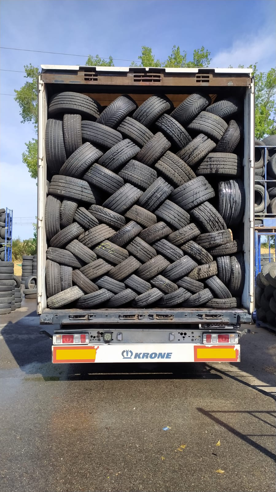 Truck at loading dock